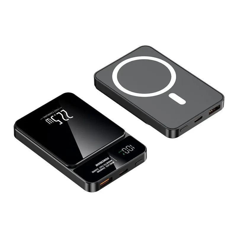 Magnetic Wireless Portable Power Bank