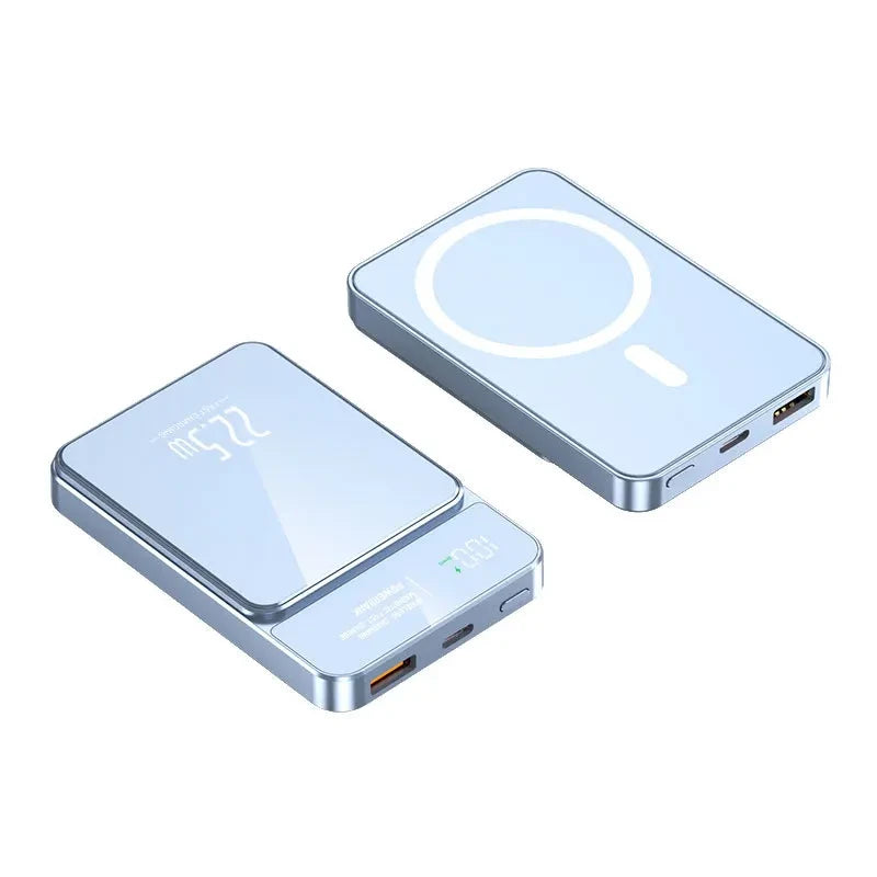 Magnetic Wireless Portable Power Bank