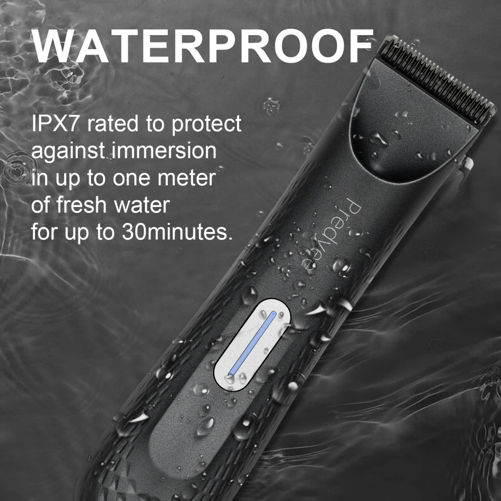 Waterproof Electric Body Hair Trimmer