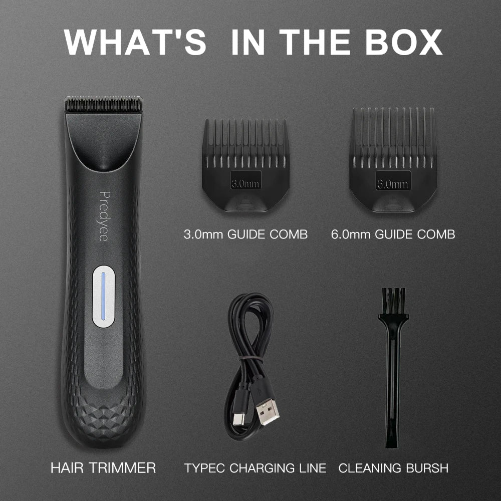 Waterproof Electric Body Hair Trimmer